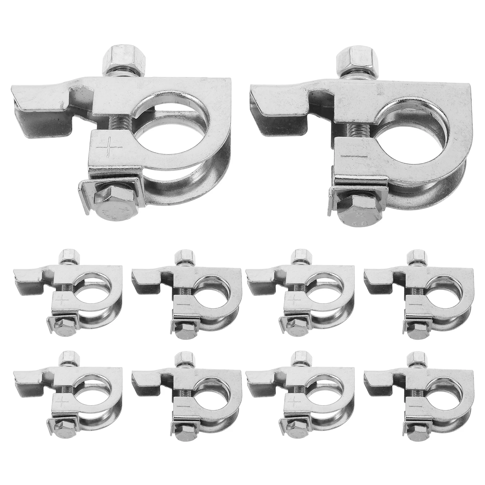 

10Pcs Terminal Clamps German Style Durable Quick Release Disconnect for Car Truck Terminal Posts Connectors