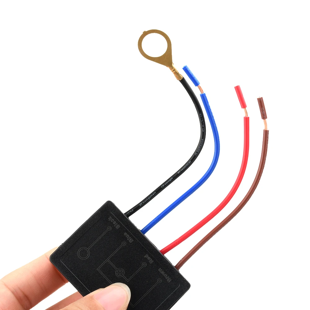AC110-230V Touch-Lichtschalter Tischlampen-Dimmer-Steuermodul Sensor-Touchschalter Kompatibel mit Glühlampen LED-Wandleuchten – Detail 6