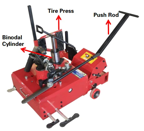 

Automatic Pneumatic Truck Portable Tire Changer Tyre Changing Machine