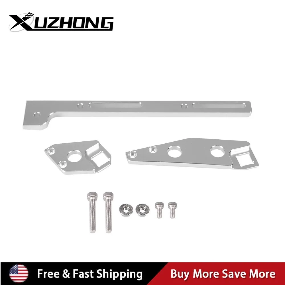 

Car High Quality Silver LS1 Aluminum Throttle Cable Bracket Adjustable For 244mm Sheet Metal Intake Manifold
