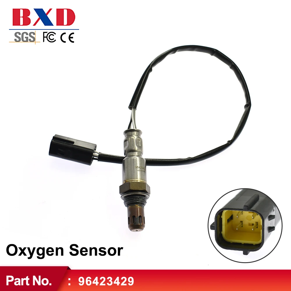 Oxygen Sensor 96423429 For Chevrolet Aveo Captiva Kalos Lacetti Cruze J300 1.0 1.2 1.4 1.6 96423429 4 Wire Upstream Front La