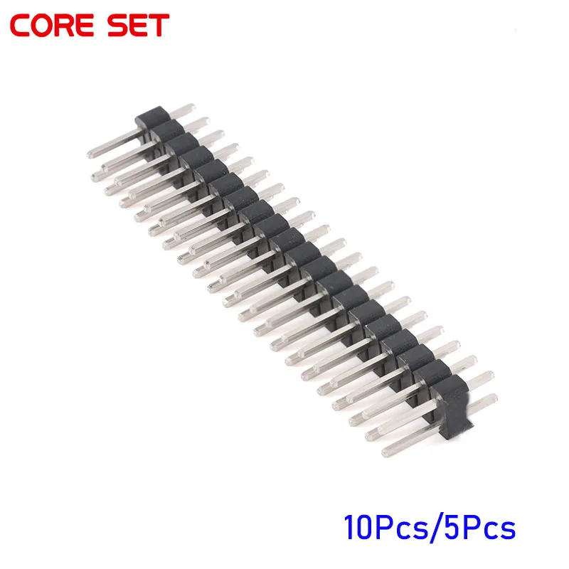 10pcs/5pcs 2.54mm 2x20 Pin Break-away Dual Male Header Pin for Raspberry Pi Zero GPIO