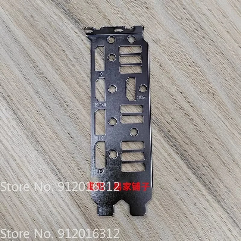 I/O IO Shield Graphics Card Baffle for ASUS ROG RTX3060TI 3070 GAMING Black Plated Blank Bezel Bracket