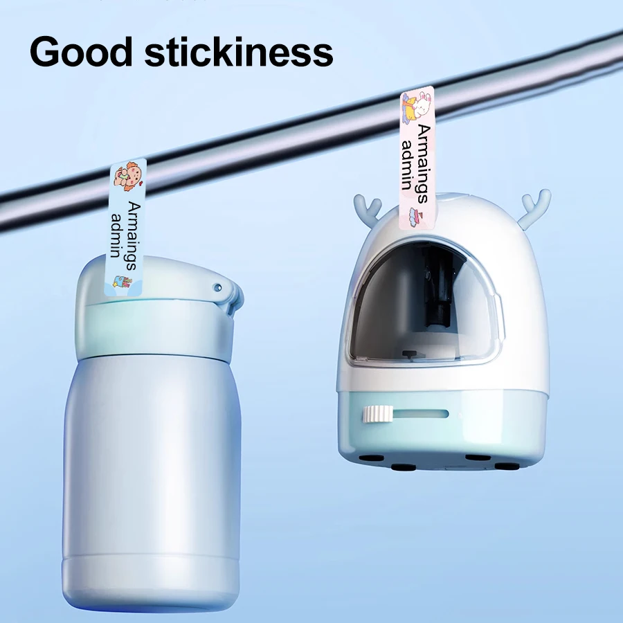 ملصقات اسم مخصصة للأطفال، ملصقات مقاومة للماء للوازم المدرسية - أقلام رصاص، زجاجات مياه، قرطاسية، قابلة للتخصيص