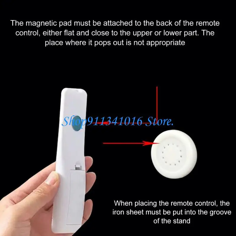 4x7b robuste magnetische -Clip -Streifen Router Basis Haushaltsbürovorräte