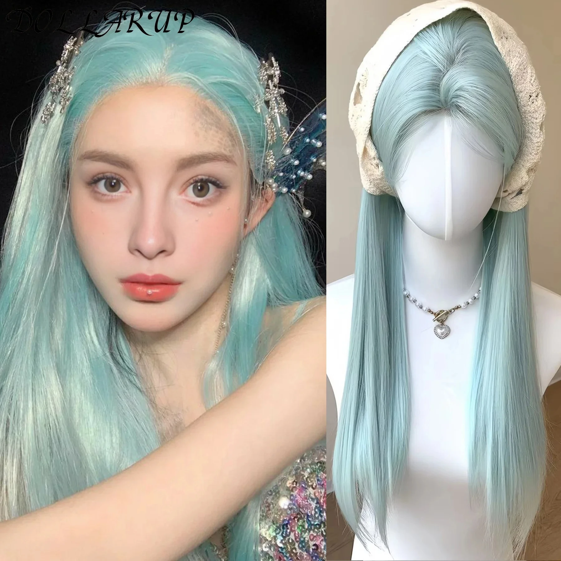 

JKL Синтетический парик спереди, прямые волосы, детские волосы, парик Боб, парик из синтетических волос, 22 дюйма, коричневый парик, парик Боб для женщин, парик для косплея