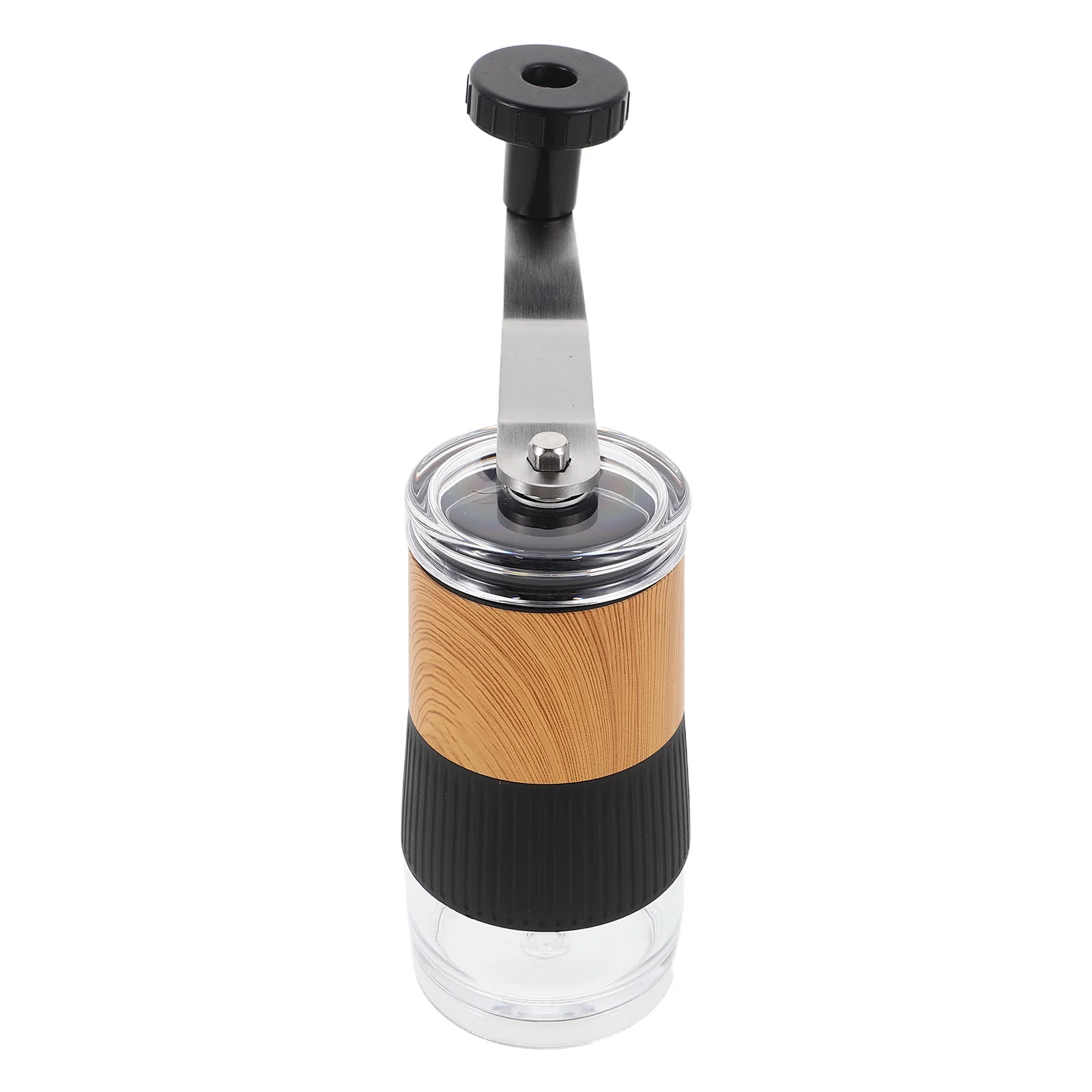 

Portable Manual Coffee Grinder Adjustable Stainless Steel Burr Hand Crank Mill for Office Travel Camping Espresso