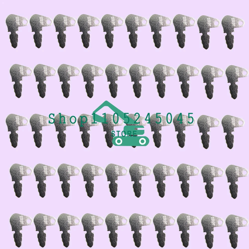 50PCS 83357 Durable  Ignition Keys 73112974 Compatible with Case Bulldozers Pre-1970s Tractors Compatible with Lawn Tractors