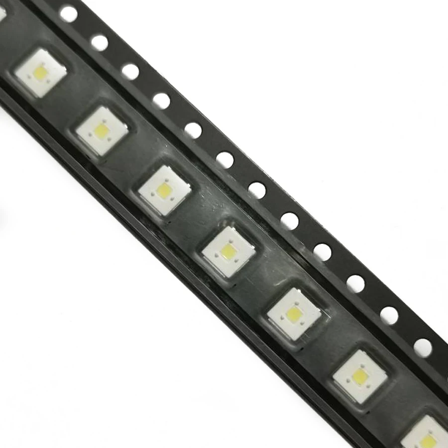 100PCS/Lot SMD LED 2.4W 3535 3V Cold White High Power For Lumens TV Backlight Application