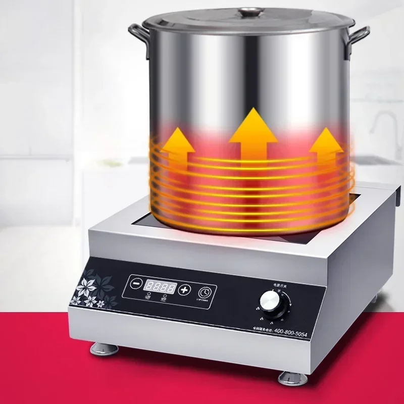 5000 واط الموقد التعريفي التجاري تصميم مقاوم للماء موقد عالي الطاقة لمطعم هوتبوت المطبخ استخدام MDCH50-HJ013-P5X
