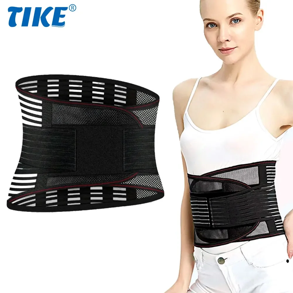 Waist Brace for Lower Back Pain Relief with Lumbar Pad, Ergonomic Design & Breathable 3D Knit Material, Herniated Disc, Sciatica