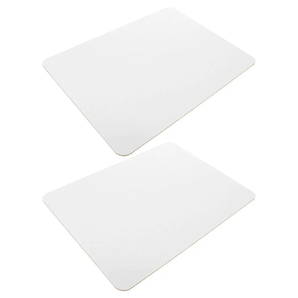 

2Pcs Double Sided Small Whiteboards Portable Erasable Dry Erase Boards Lightweight for Classroom Teachers Students