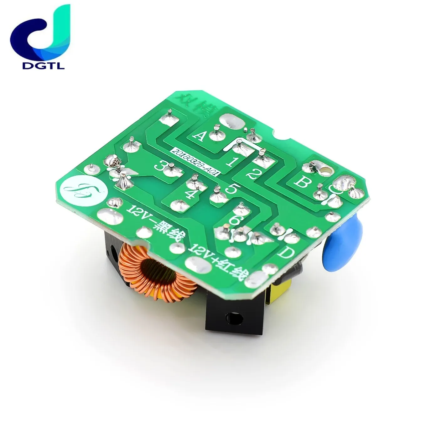 12V to 220V Step UP Power Module 35W DC-AC Boost Inverter Module Dual Channel Inverse Converter Booster Module Power Regulator