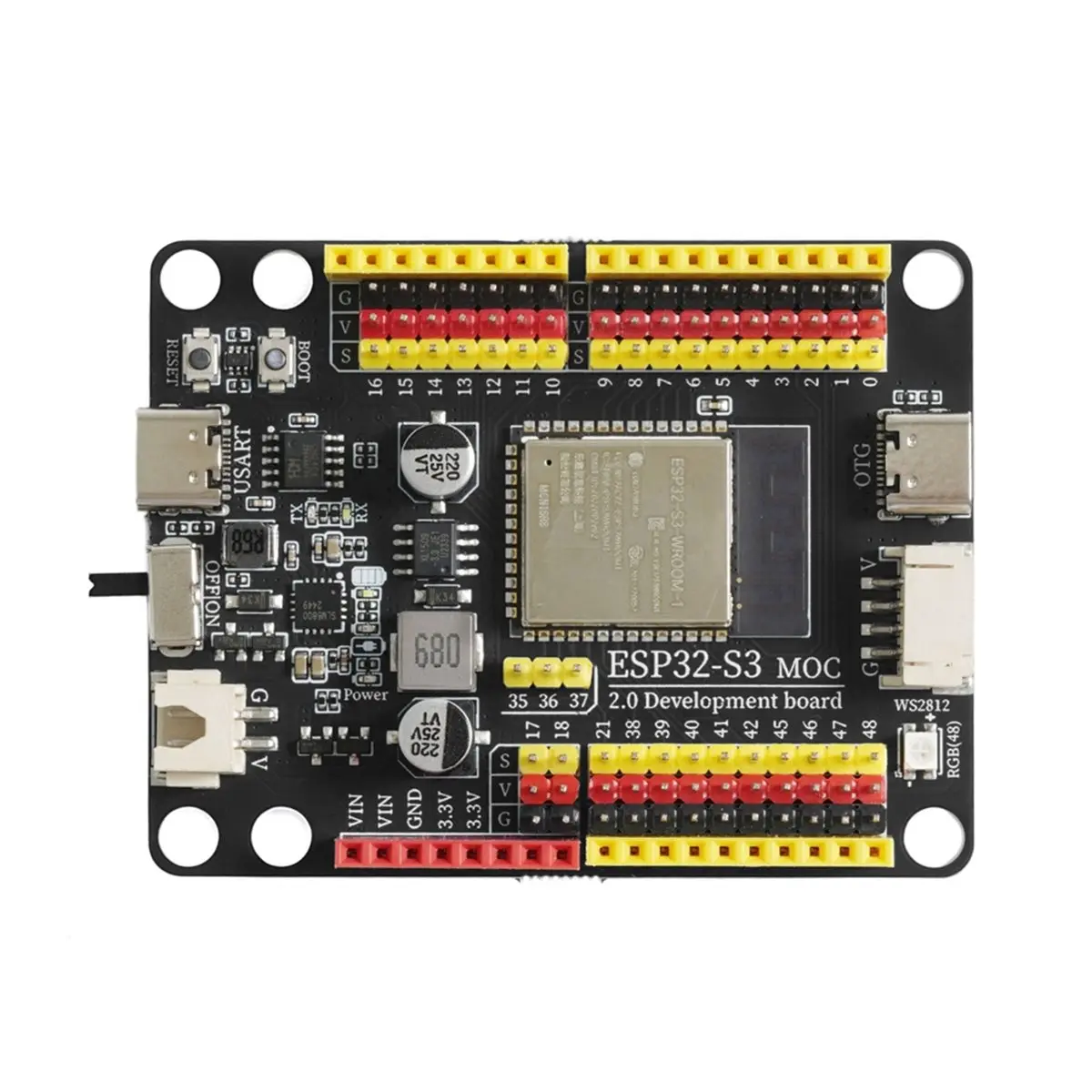 New Electronics 1pc Development Board, Original IoT Core Board with WIFI and Bluetooth, Compatible with Brick Programming