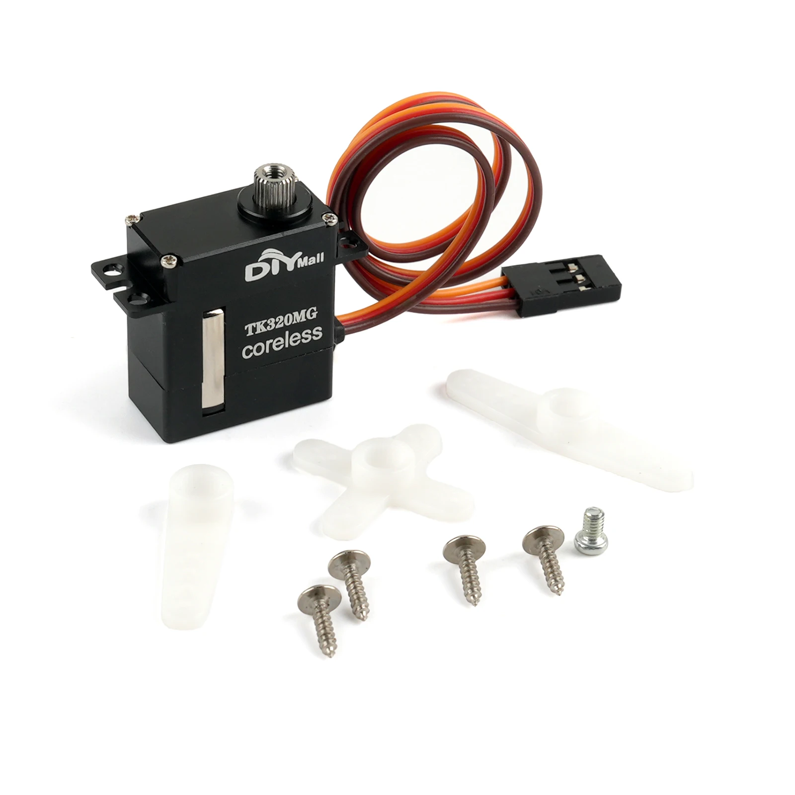TK-320MG 20g 마이크로 디지털 서보 메탈 기어 360/270/180 RC 자동차 용 코어리스 모터 로봇 모델 장난감 DIY 부품