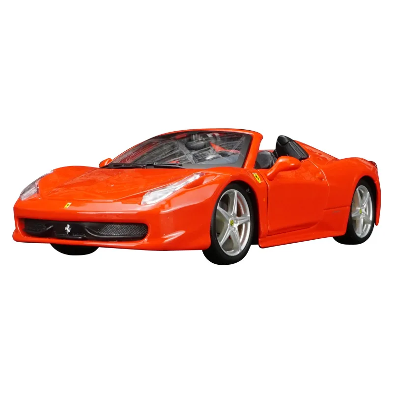 Bburago 1:24 Ferrari 458 Spider convertible supercar car model