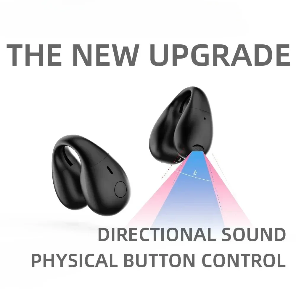 S22 TWS Touch Mini Earclip Earplug Berkualitas Tinggi Anti Keringat Audio HD Headphone Nirkabel Bluetooth