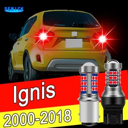 2x LED Brake Light Bulb Accessories For Suzuki Ignis 2000-2018 2006 2007 2008 2009 2010 2011 2012 2013 2014 2015 2016 2017 2018