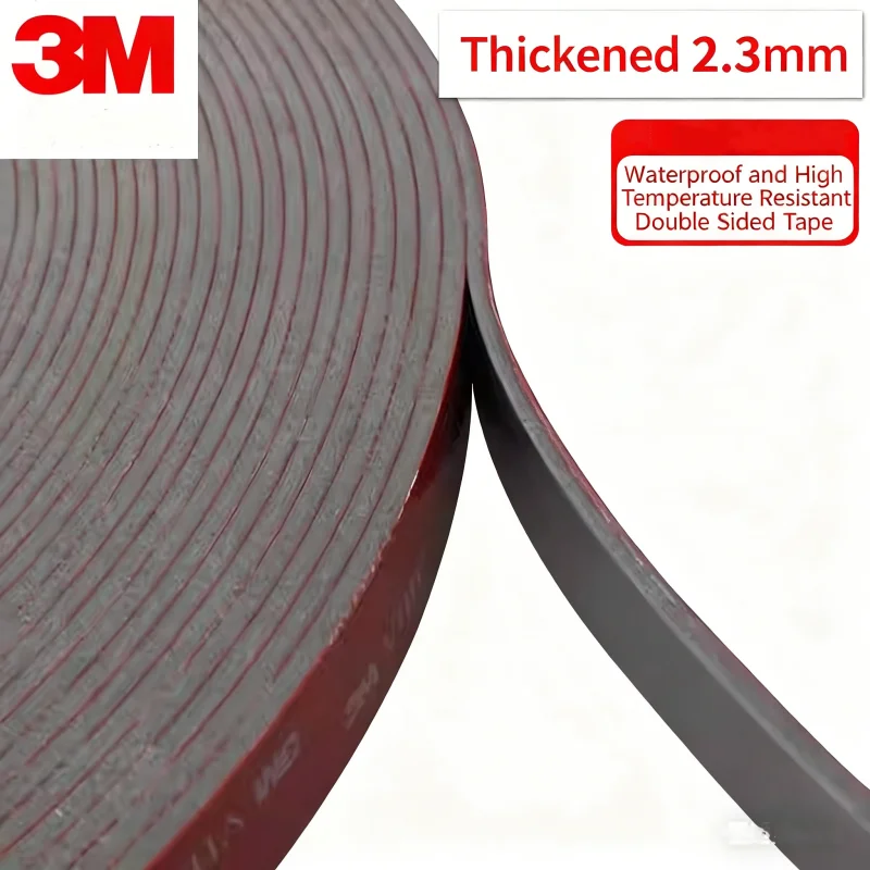3M Strong Double-Sided Adhesive 4991VHB 2.3mm Thickening High Viscosity Foam Tape Traceless High Temperature For Car Special Use image 4