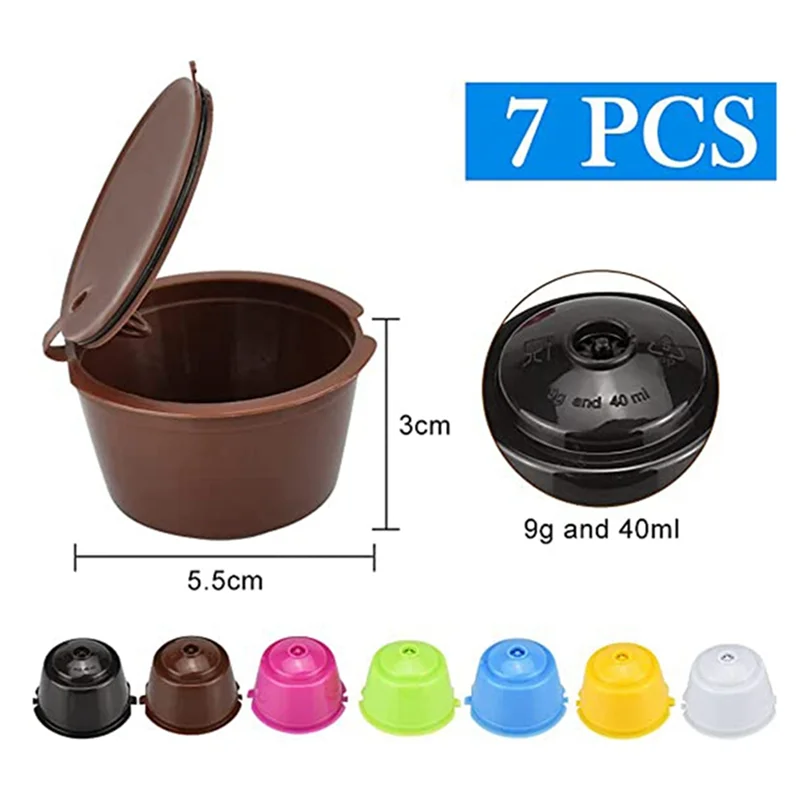 A008 แคปซูลกาแฟแบบกรอง ถ้วยกรองแบบเติมได้ ใช้ซ้ำได้