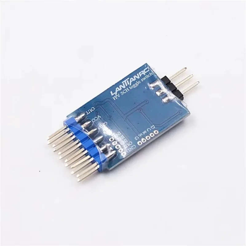 FPV 3CH Toggle Switch Camera Switcher PWM 5-12V for FPV Camera RC Airplane FPV Drones DIY Parts