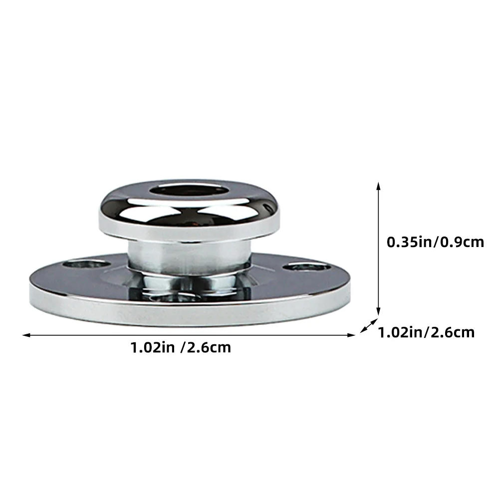 الكروم الغيتار Endpin جاك ملحق معدني دائم للجيتار الكهربائي باس استبدال أجزاء لوحة المقبس الإلكتروني