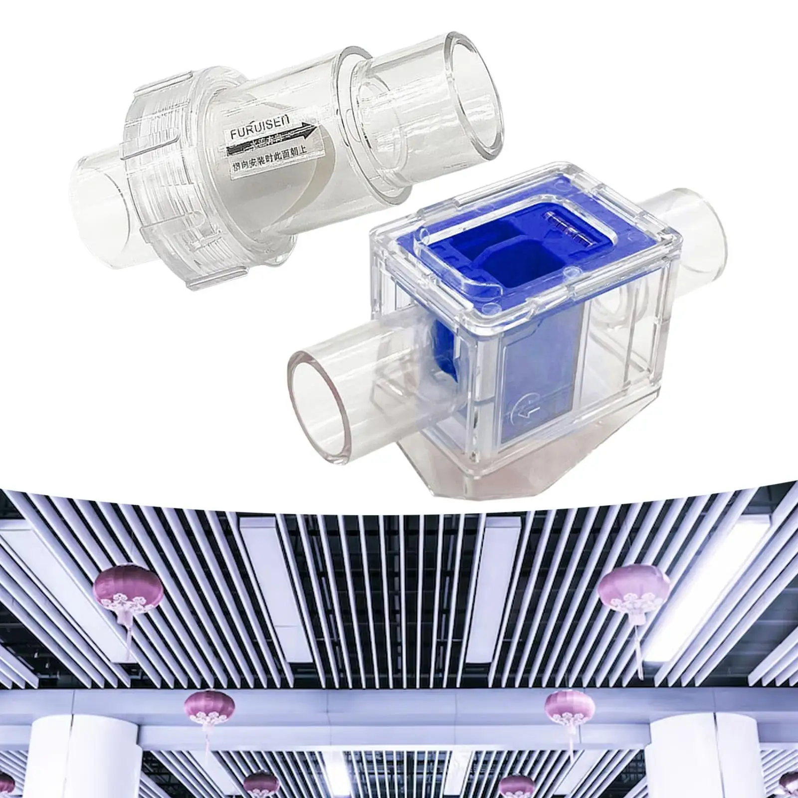 Air Conditioner Drainage Check Valve for Ducted Machines Ceiling Units Malls