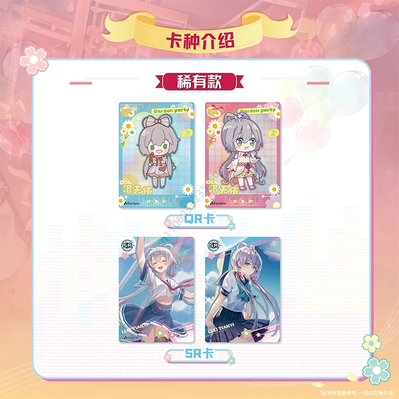 Echte Luo Tianyi Card Magic Series Virtual Singer Idol Limited Edition Anime Randapparatuur Collectiekaart Speelgoed Geschenken