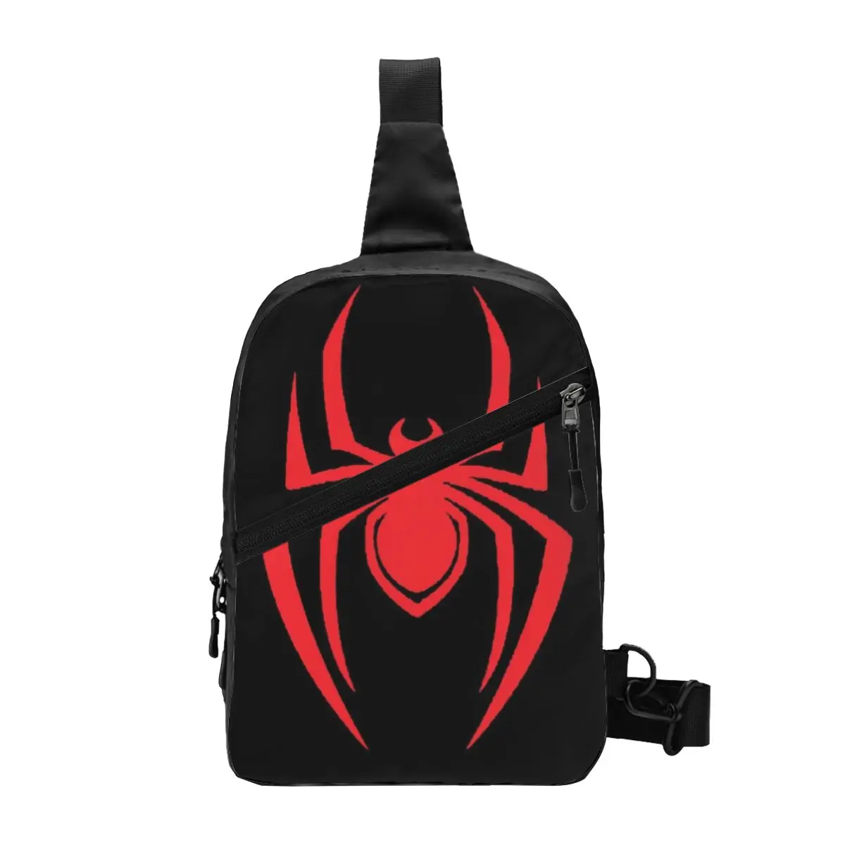 Bonito Little Spider Sling Crossbody Mochila Homens Custom Animal Peito Shoulder Bag para Ciclismo Camping Daypack