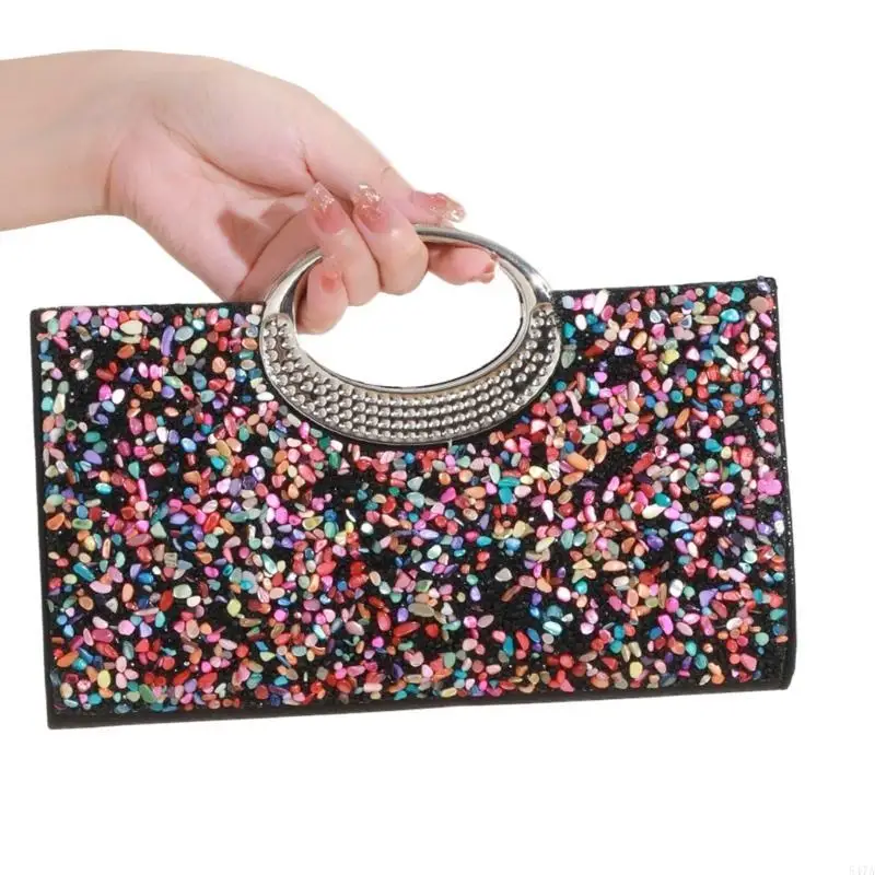 

Womens Chain Strap Crossbody Bag Trendy Evening Bag Handbag Rhinestones Banquet Bag Clutch Purse Shoulder Bag for Party 547A