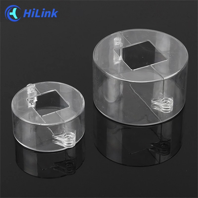 2 Sizes Suitable For Miniature Valve Handles,Safety Transparent Diaphragm Butterfly Handle Ball Valve Lockout Device