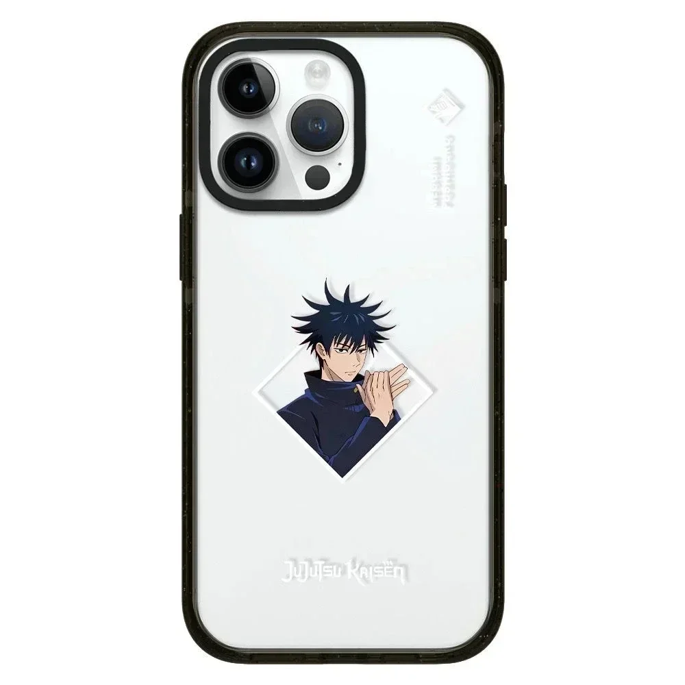 

Acrylic Anime Gojo Yuji Phone Case Cover for iPhone 11 12 13 14 15 Pro Max Case for iPhone 15 ProMax