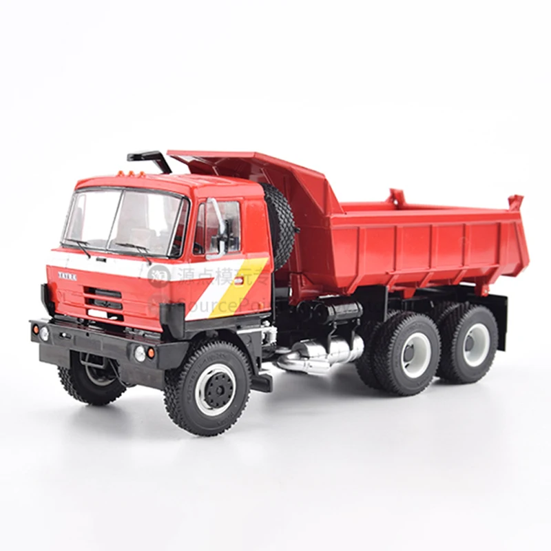 1:43 Scale Diecast Alloy Tatra 815 S1 Dump Truck Toys Cars Model PCL47159 Classic Collectible Adult Souvenir Gift Static Display