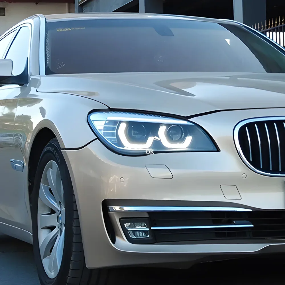

Для BMW 7 серии F02 730Li 740Li 750Li 2009-2014 Автомобильные передние фонари в сборе, обновление нового стиля, светодиодный объектив проектора, аксессуары для инструментов