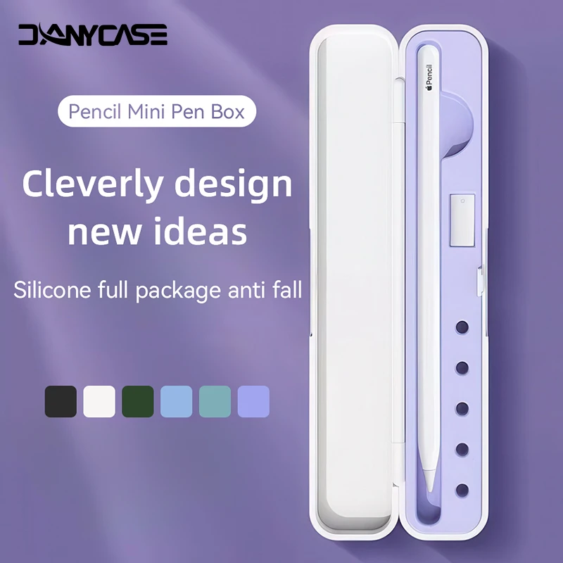 2025 New Box for Apple Pencil Case for Apple Pencil 2nd Generation 1st Gen Stylus Pen Holder Protective Case iPad Pen Accessory