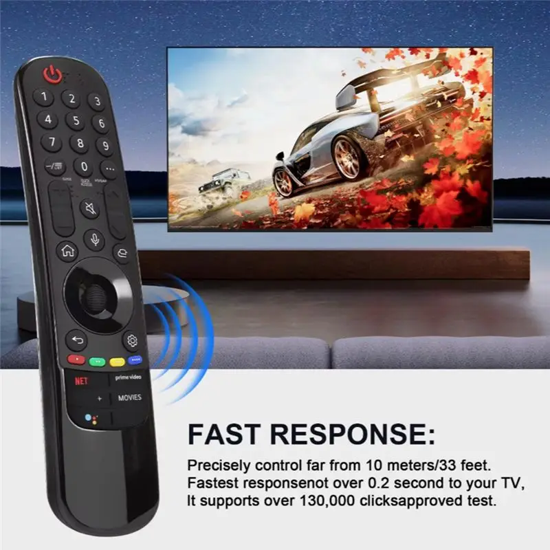 NEW HOT In Stock-MR21GA Remote Control For Smart TV Remote Control Replacement With Voice For AKB76036509 43NANO75