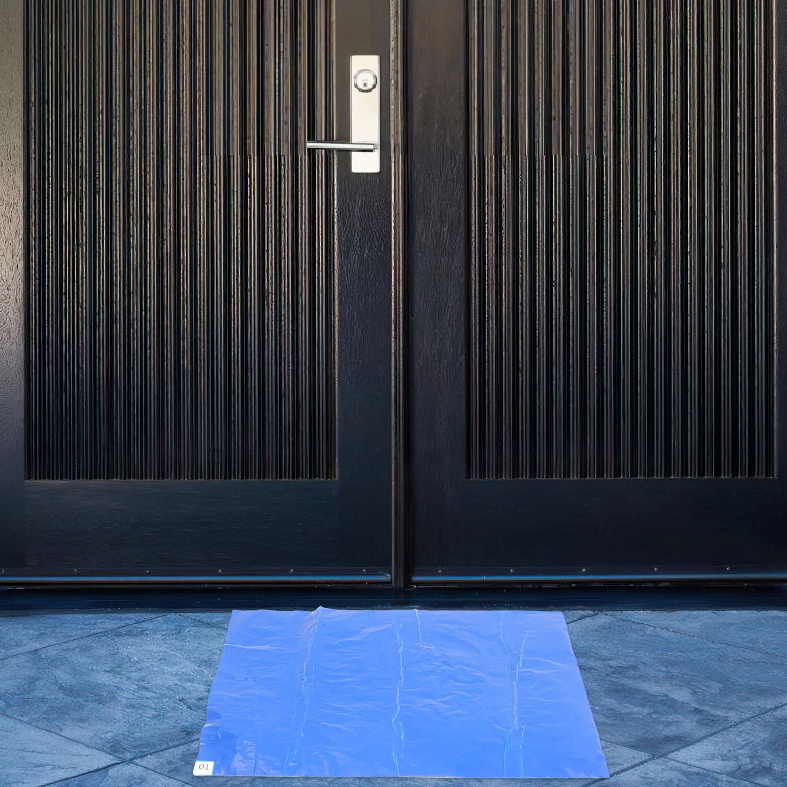 

Sticky Dust Mats 30 Sheets Disposable Peel-off Home Door Mat Entrance Floor Pad Ceramic Tile Office Blue Adhesive Waterproof