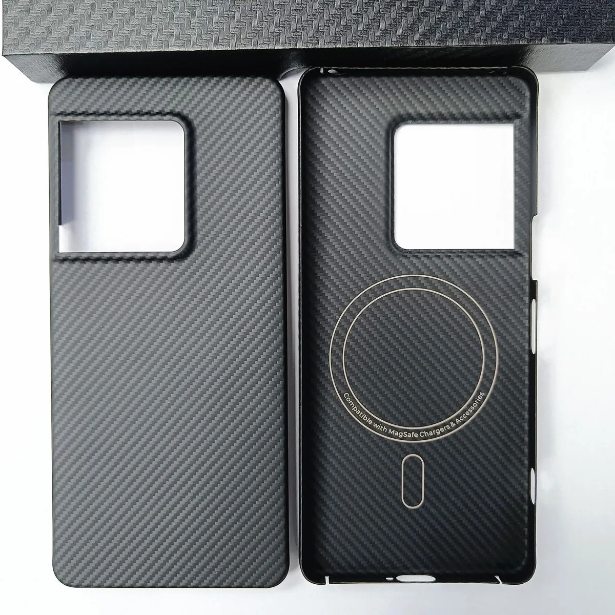 

Asdipsa Genuine Aramid Carbon Fiber For MagSafe Magnetic Case For Sony Xperia1 VIII Xperia1VIII 8th Gen Matte Thin Hard Cover