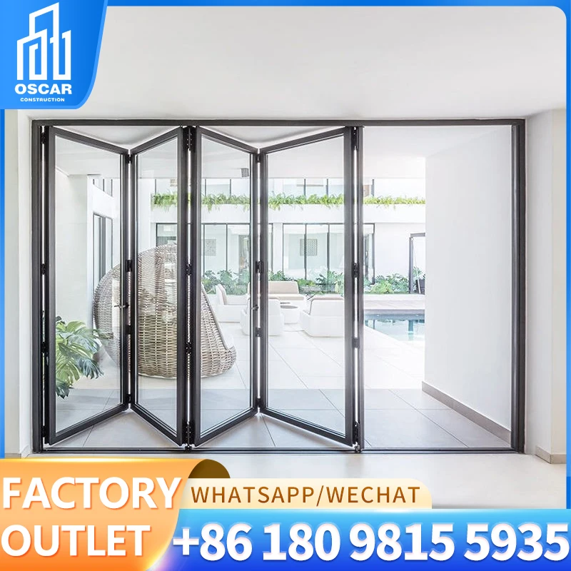 New Style Australian Standard Aluminum Custom Glass Mobile Door Soundproof And Thermal Glass Door Aluminum Frame