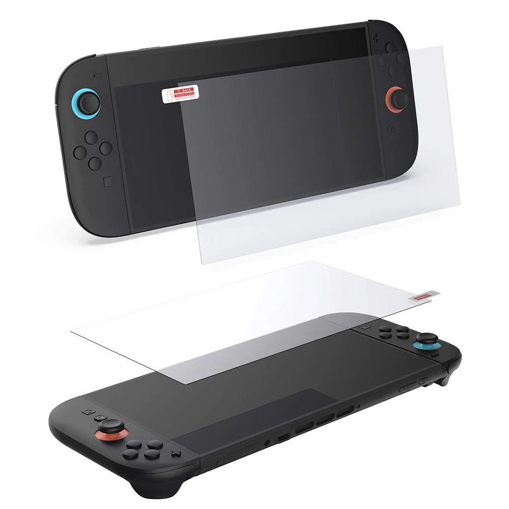 

Tempered Glass Film 2 PCS Anti-Scratch Tempered Glass Protective Film Anti-Blue Light for Nintendo for Switch 2 Game Accessories