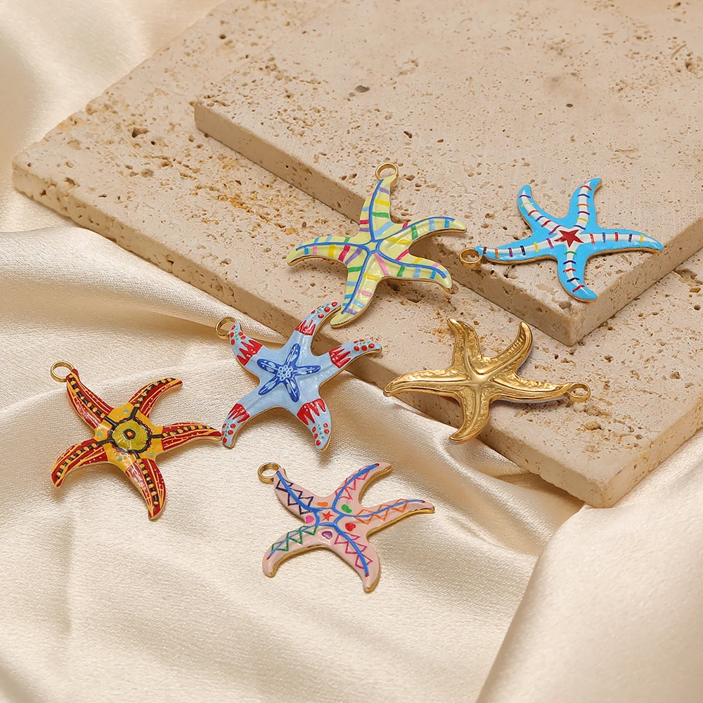 4pcs Stainless Steel Enamel St - Jewelry Making For Kids recension och pris
