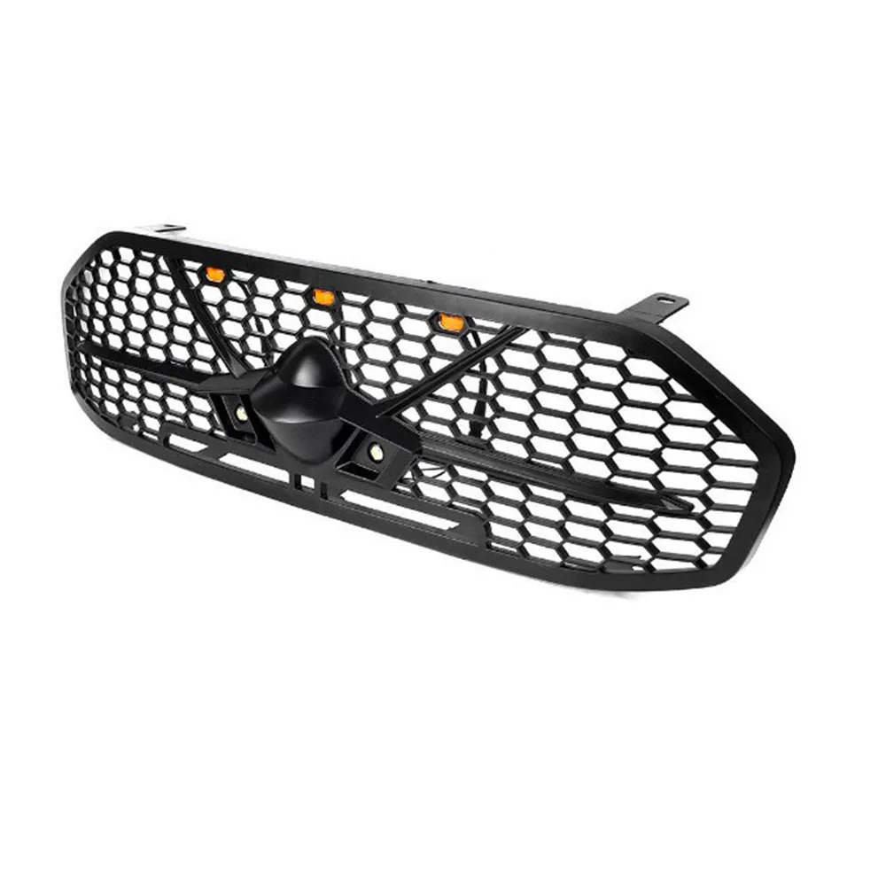 Exterior Auto Accessories ABS Modified Grills Grille Car Grill Mask Bumper Trims Cover Fit For Ford Everest 2015~2018 - Image 3
