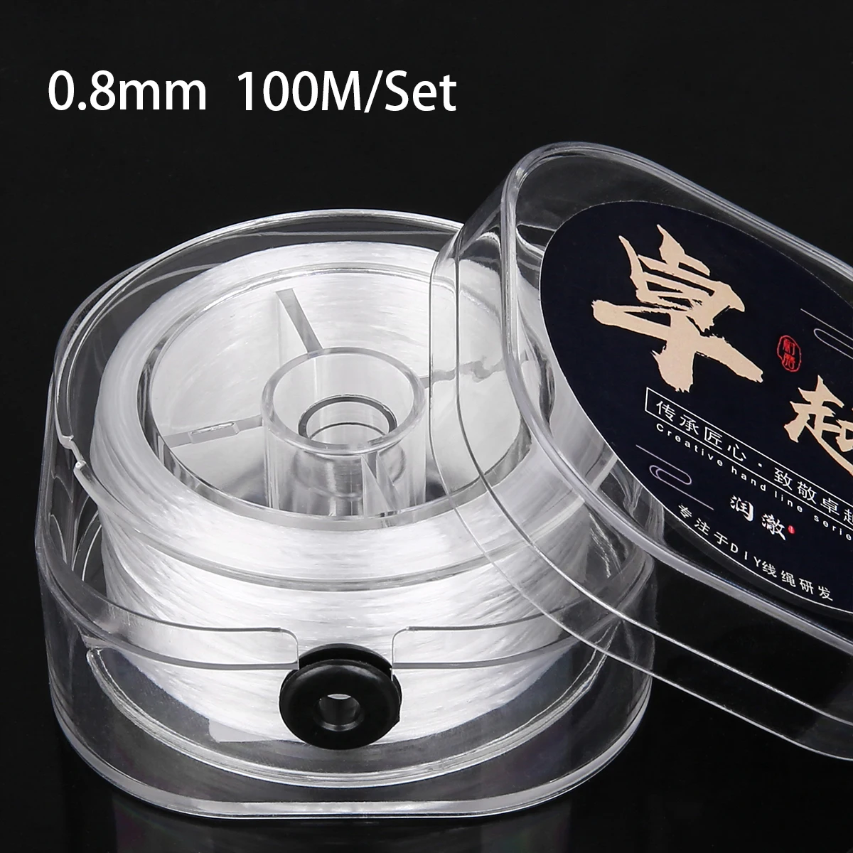 High quality flat crystal thread Elastic Crystal Charms DIY jewelry creation threads jewelry making thread Needlework thread