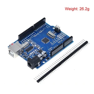 Hội đồng phát triển chính thức Uno R3, Atmega16u2, UNO + WiFi, Mega328p Chip, CH340G đến Arduino, Wamos ESP8266, 1 bộ 12 Bán hàng chính Atmega Arduino - 3