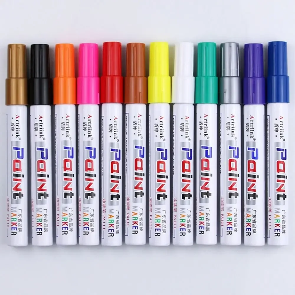 Colorful Large Capacity Paint Pen Mildew Resistant Non-fading Sewing Pen Waterproof Long Lasting Industrial Paint Marker