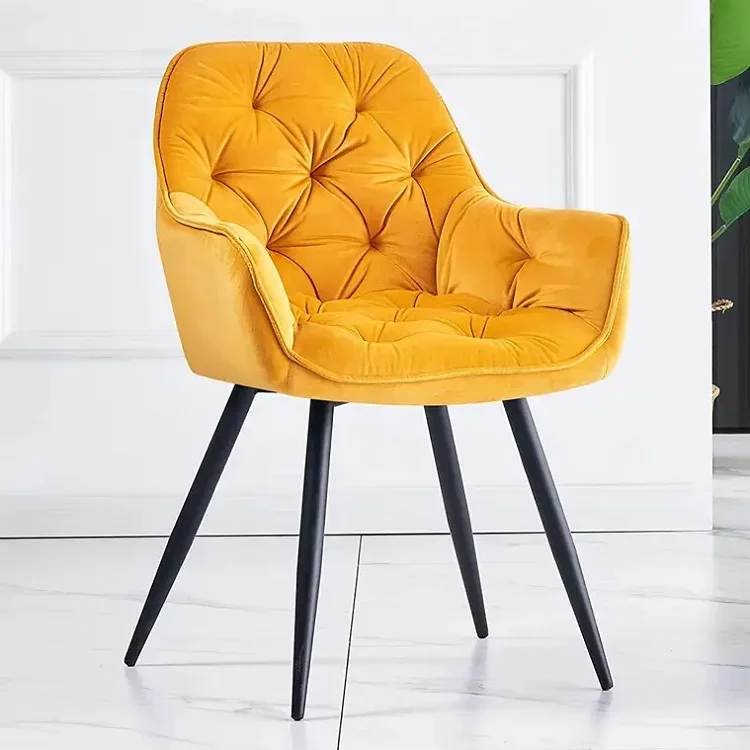 For  Wholesale OR1 Modern Luxury Upholstered Nordic Velvet Dine Restaurant Dining Room Chairs for Restaurant view 2