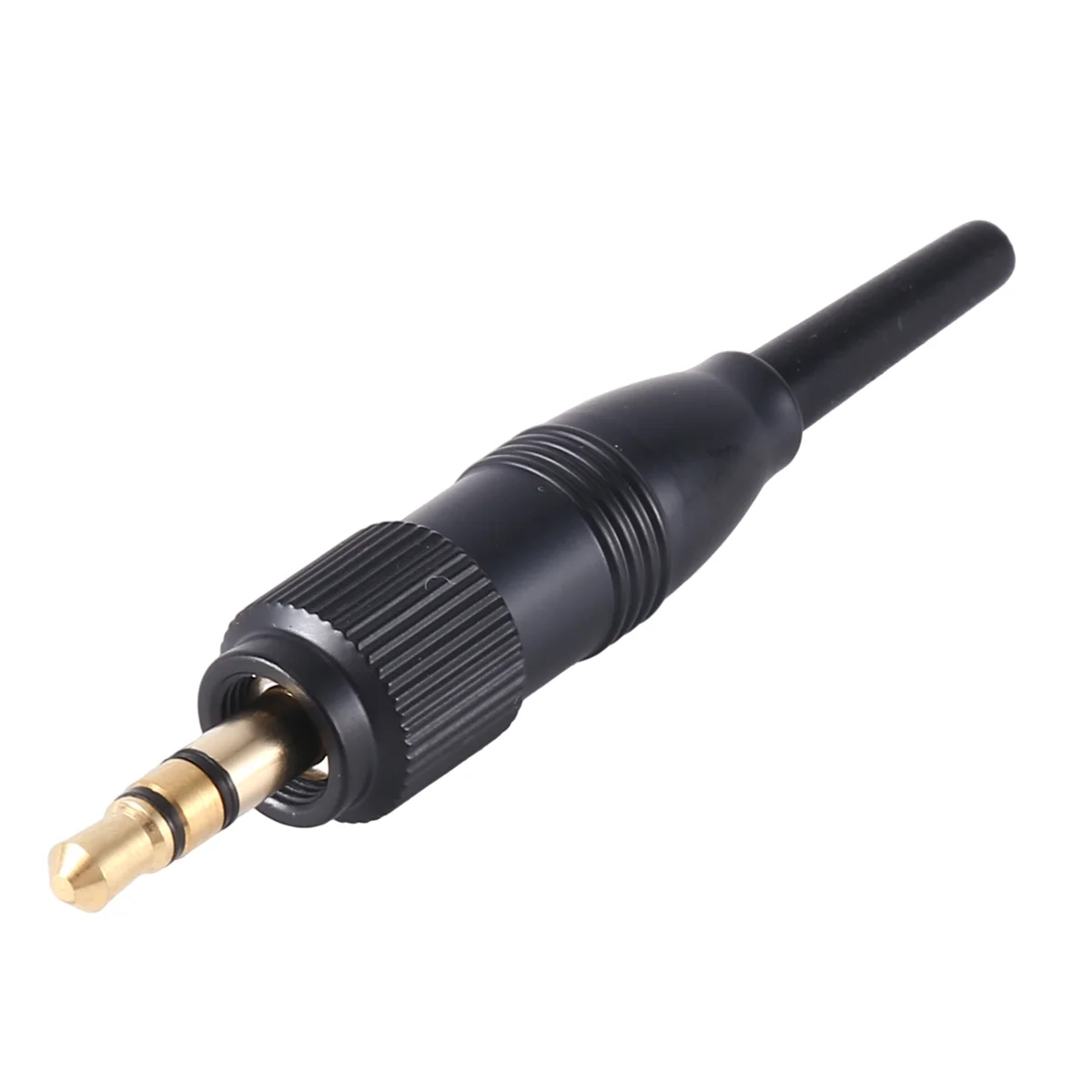 OIIRGO-10Pcs conector de bloqueo de Audio de tornillo estéreo de 3,5mm y 1/8 pulgadas para Sennheiser para Sony D11/V1/P03 adaptador de enchufe de repuesto para micrófono