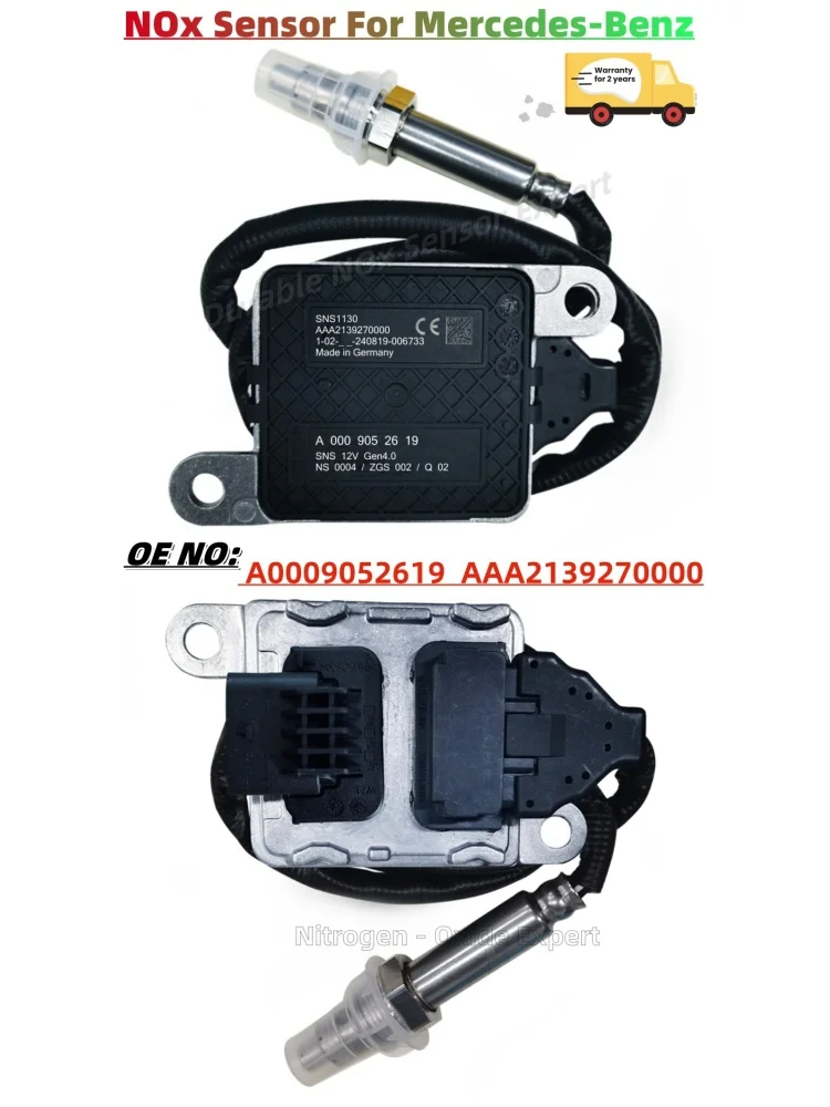 

A0009052619 A 000 905 26 19 NOx Sensor For Mercedeces Benz SLK R172 ML/GLE W166 C292 GL GLS X166 /C W205/E 213 238 Sprinter 906