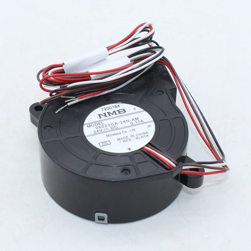 

New 06023GA-24N-AM NMB DC 24V 0.17A 4 Line Detection Stage Projector Centrifugal Fans Blowers