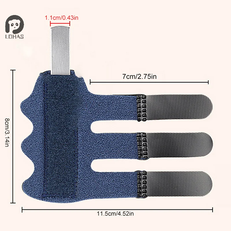 指スプリント矯正サポート、痛み緩和、トリガーフィンガー固定スプリント、矯正ブレース、調整可能、捻挫、脱臼、骨折用